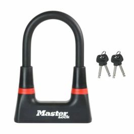 Master Lock Minicandado en U de Acero Endurecido con Protección contra Robos