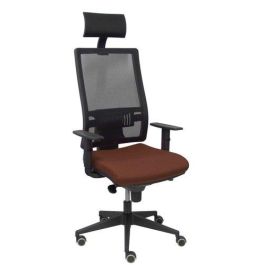 Silla Piqueras Y Crespo Horna Cabecero Fijo Mecanismo Sincro Con Regulador De Tension Respaldo De Malla Transpirable Y Asiento Tapizado Bali Marron Oscuro Precio: 336.50000054. SKU: B196G3G5T3