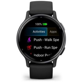 Garmin Vivoactive 5 Smartwatch Negro Pantalla AMOLED Táctil 1.2" GPS Wifi 4 GB 36g Silicona