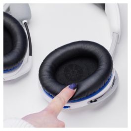 HyperX Cloud Stinger 2 Auriculares Gaming con Cable para PlayStation, Blanco - 75X29AA