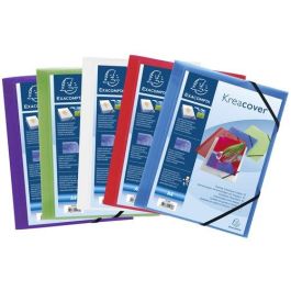 Carpeta De Gomas Y Solapas Exacompta Kreacover Pp Translucido A4 Azul 5 unidades Precio: 20.89000023. SKU: B1JRZZXB9C