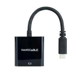 Nanocable 10.16.4102-BK Adaptador Conversor USB-C Macho a HDMI Hembra 4K@30Hz 15cm Negro Plug & Play para Macbook Pro Nanocable 10.16.4102-BK Adaptador Conversor USB-C Macho a HDMI Hembra 4K@30Hz 15cm Negro Plug & Play para Macbook Pro