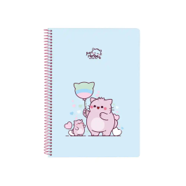 Safta Cuaderno espiral cuarto 80h 60gr cuadro 4 mm tapa extradura Pembe the Pink Cat Precio: 4.356. SKU: B1KFGWRTLZ