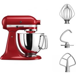 KitchenAid 5KSM150PSEMC Batidora Amasadora Artisan 300W Rojo Imperio