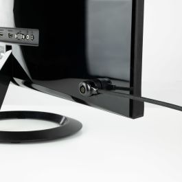TOOQ Cable de Seguridad T-LOCK con Llave para Portatiles 1.5 metros, Gris Oscuro