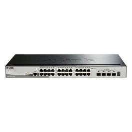 D-Link DGS-1510-28X/E Switch SmartPro 28 Puertos Gestionable Gigabit (24 RJ-45 10/100/1000 + 4 SFP+ 10G) Precio: 440.98999945. SKU: S0234083