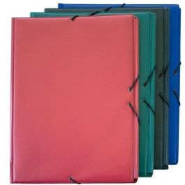 Grafoplás Carpeta con Gomas 3 Solapas Folio Forrada PVC Granate Precio: 5.68999959. SKU: B1H97HESHC