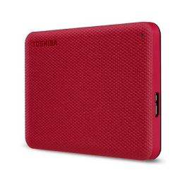 Disco Duro Externo Toshiba CANVIO ADVANCE Rojo 1 TB HDD