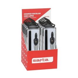 Compas Safta Escolar C/Lapiz Expositor De 10 Compas Safta Escolar C/Lapiz Expositor De 10 Precio: 14.49999991. SKU: B169ZSJ92L