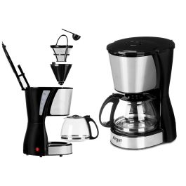 Argon Cafetera de Goteo 12 Tazas / 1280 ml, 750W con Filtro Extraíble, Función Antigoteo y Conservación de Calor (Set de 6) Argon Cafetera de Goteo 12 Tazas / 1280 ml, 750W con Filtro Extraíble, Función Antigoteo y Conservación de Calor (Set de 6)