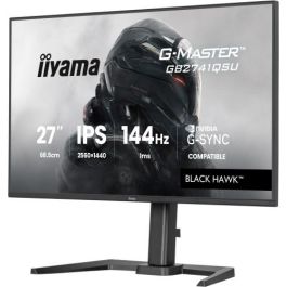 Iiyama IIY4948570127450 Monitor Gaming 27" QHD IPS 144 Hz 1 ms Altura Ajustable G-Master Black Hawk