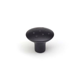 Rei e744g - Blister con 2 pomos redondos para mueble, zamak negro mate, Ø35mm Precio: 7.49999987. SKU: S7912539