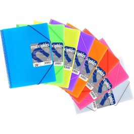 Grafoplás Carpeta Maxiplás En Espiral Con Gomas Con Sobre Contiene 20 Fundas Taladradas A4 Natural Precio: 4.88999962. SKU: B1J48DSXAF