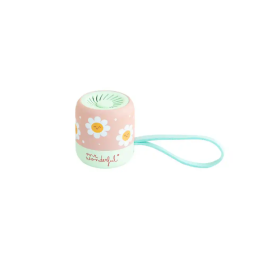 Mr. Wonderful - Altavoz Portátil Inalámbrico Mini, Diseño Margaritas, 80x60x80 mm, Sonido Potente y Claro, Conexión Bluetooth para Smartphone Precio: 37.8004. SKU: B19X9HE4CJ