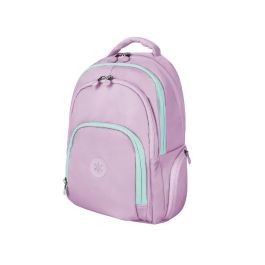 Mochila Antartik Fusion Flex Multibolsillo Morado 19 L 450x180x300 mm