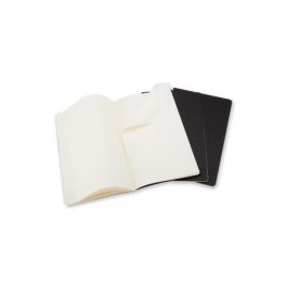 Cuaderno Moleskine Cahier 9X14 64H Horizontal Negra Set De 3