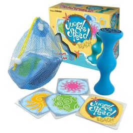 Asmodee Juego Jungle Speed Playa, Juego de Cartas para 8 Jugadores, para Mayores de 7 Años