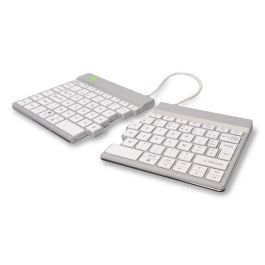 R-Go Tools Ergonomic keyboard R-Go Split Break with break software, ergonomic split keyboard, AZERTY (FR), Bluetooth, white Precio: 123.95000057. SKU: B1KNDZTNRZ