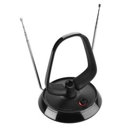 One For All Antena Interior Amplificada UNA PARA TODOS TDT, 15 km Alcance, Filtro 3G/4G/5G/LTE