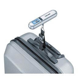 Beurer LS-06 Báscula para Maletas con Flexómetro y Cinta Métrica, Pantalla LCD, 40 Kg Máx.