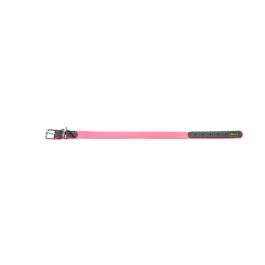 Hunter Collar Convenience Cuello 33-41 cm S-M Rosa Fluorescente Para Uso Diario Resistente Lavable