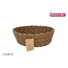 Cesta Cónica de Mimbre Redonda Privilege 22x8 cm (12 Unidades)