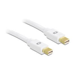 DeLOCK Cable Mini DisplayPort 1.2 a Mini DisplayPort (macho/macho) 4K 60Hz 0.5 m, color blanco, contacto chapado en oro Precio: 4.719. SKU: B1CV7JQXYN