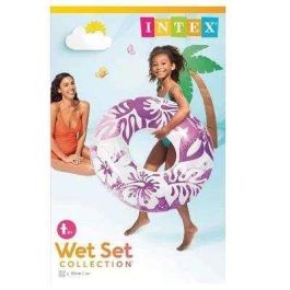 Intex Flotador Rueda Flores 91 cm para Niños (+9 años) - 3 Colores Surtidos PVC Precio: 3.50000002. SKU: B14HTXZ65B