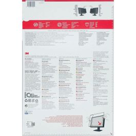 3M Filtro de Privacidad PF240W9B para Monitor de 24 Pulgadas, 16:9