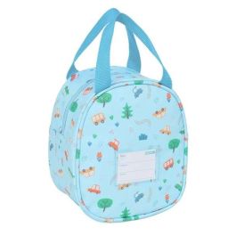 Portameriendas Térmico Safta Coches Azul 19 x 22 x 14 cm