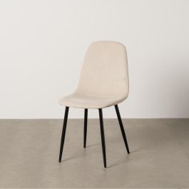 Silla Pana Crema Tejido-Metal Salón 44 X 47 X 88 cm Precio: 67.5059. SKU: B1HQTGPHWZ