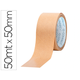 Q-connect Cinta Adhesiva Kraft Reforzado para Embalaje 50 mt x 50 mm Precio: 32.49999984. SKU: B13TNWLA6M