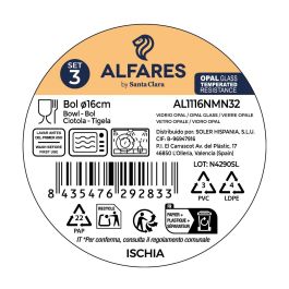 Inde - Set de 3 boles, colección Ischia, Red Opal, negro, 15.8 cm x 5.2 cm cada uno, 250 g, cerámica (4 Cajas)