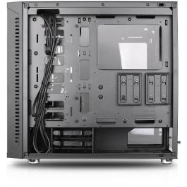 Nanoxia Deep Silence 8 Pro Micro Torre PC Negra con Panel de Vidrio Templado y Filtro Anti-Polvo para ATX/EATX