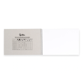 Liderpapel Bloc Dibujo Artístico Espiral 230x325mm 20 Hojas 180g/m² Sin Recuadro Perforado