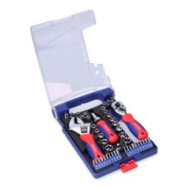 Workpro Juego de herramientas cortas de 46 piezas con estuche