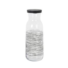 LAV Botella Decantadora Ischia 1.2 L con Grifo, Modelo Fon886.2102Pk., Dimensiones: 7 x 9 x 26 cm (6 Unidades)