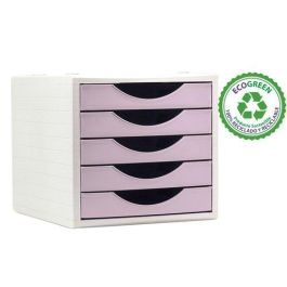 Archivo 2000 Módulo Organizador Ecogreen Sobremesa 5 Cajones Reciclado Rosa Pastel DIN A4 Precio: 23.50000048. SKU: B1FQTCBT8Q