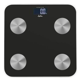 Báscula Digital de Baño JATA HBAS1155 Negro Vidrio Cristal Templado 180 kg Precio: 18.90000035. SKU: B122HKE3EW