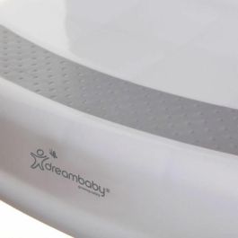 Dreambaby DRE9312742406875 Taburete con escalera 2 Up, Antideslizante y texturizado, hasta 80 kg para niños y adultos, Gris
