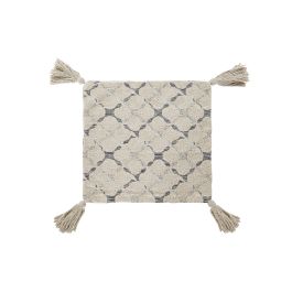 DKD Home Decor Funda Cojín 60x60 cm Beige Algodón/Poliéster con Flecos (4 Unidades) Precio: 54.88999956. SKU: B13L8NPN8T