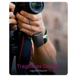 ICY BOX IB-CR204-CU3 Lector de Tarjetas 2 en 1 USB 3.2 Gen 1 para SD, MicroSD, SDXC, SDHC hasta 2 TB, 170 MB/s, Negro