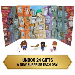 Spinmaster SPI6072709 Calendario de Adviento Harry Potter Mundo Mágico, 24 Sorpresas, A partir de 6 Años
