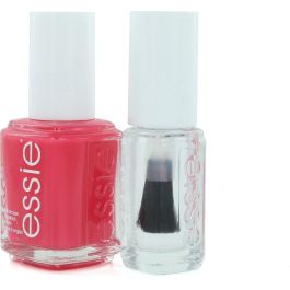 Set Essie: Nail Enamel, Vegan, Glossy Shine Finish, Nail Polish, 72, Peach Daiquiri, 13.5 ml + Nail Care - Good To Go, Top Coat, Nail Strengthening Lacquer, 5 ml Precio: 20.89000023. SKU: B16TF7QPB6