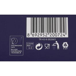 LAV Set 6 Vasos 330 cc Colección Odin (4 Cajas)