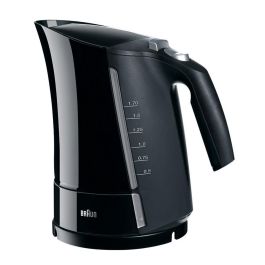 Braun WK500BK Hervidor Eléctrico Multiquick 5 1.6L Negro, Ebullición Rápida, Filtro Anti-Sarro, Seguridad Cuádruple