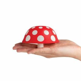 OTOTO Embudo Plegable de Silicona Magic Mushroom XL, Rojo/Blanco, 10.4 cm - Sin BPA