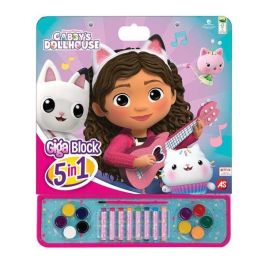 Libro de pegatinas para pintar giga block la casa de muñecas de gabby 5 en 1 Precio: 10.69000031. SKU: B14V2NBTYB