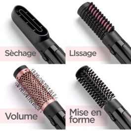 Babyliss Cepillo Soplador Perfect Finish AS126E 1000W con Función Iónica y Cepillo de Volumen 38mm para un Acabado Perfecto