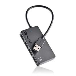 NGS IHUB4 TINY Hub USB 2.0 de 4 Puertos, Compacto y Plug & Play, Negro Precio: 8.49999953. SKU: S0235875